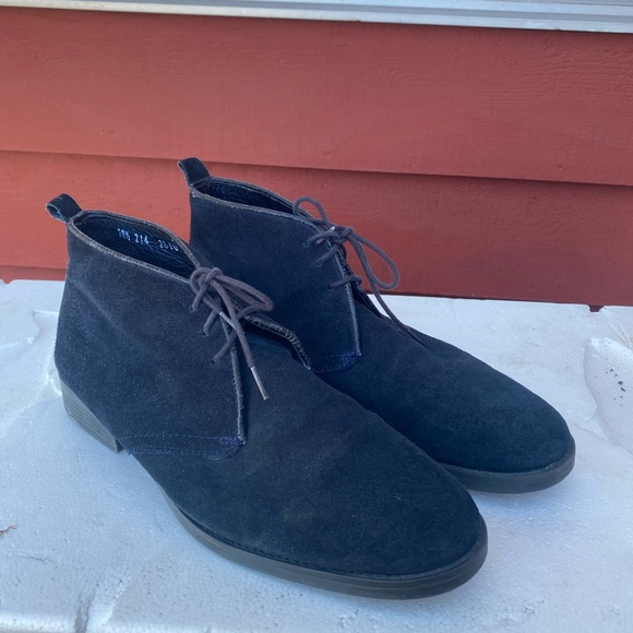 Eligio’s Men\'s Black Suede Chukka Boots Size 45/12US main image 6